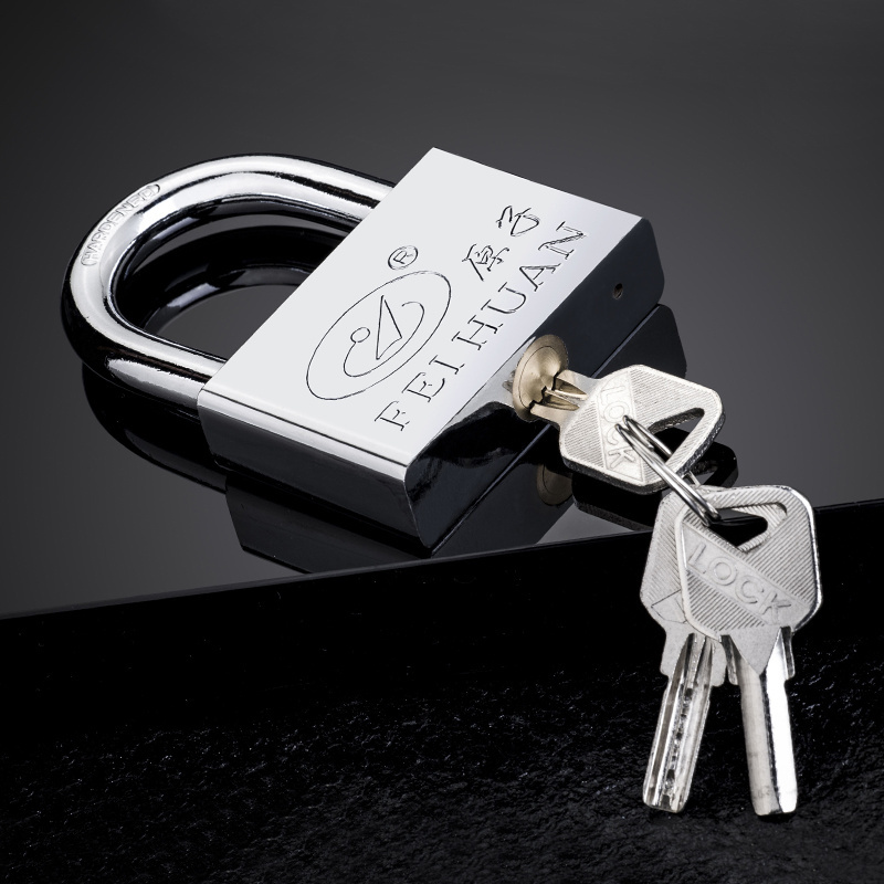 Europe And America Active Demand Cadeado 50mm Lock Master Key Candado Candado Chrome Plated Atomic Key Iron Padlock