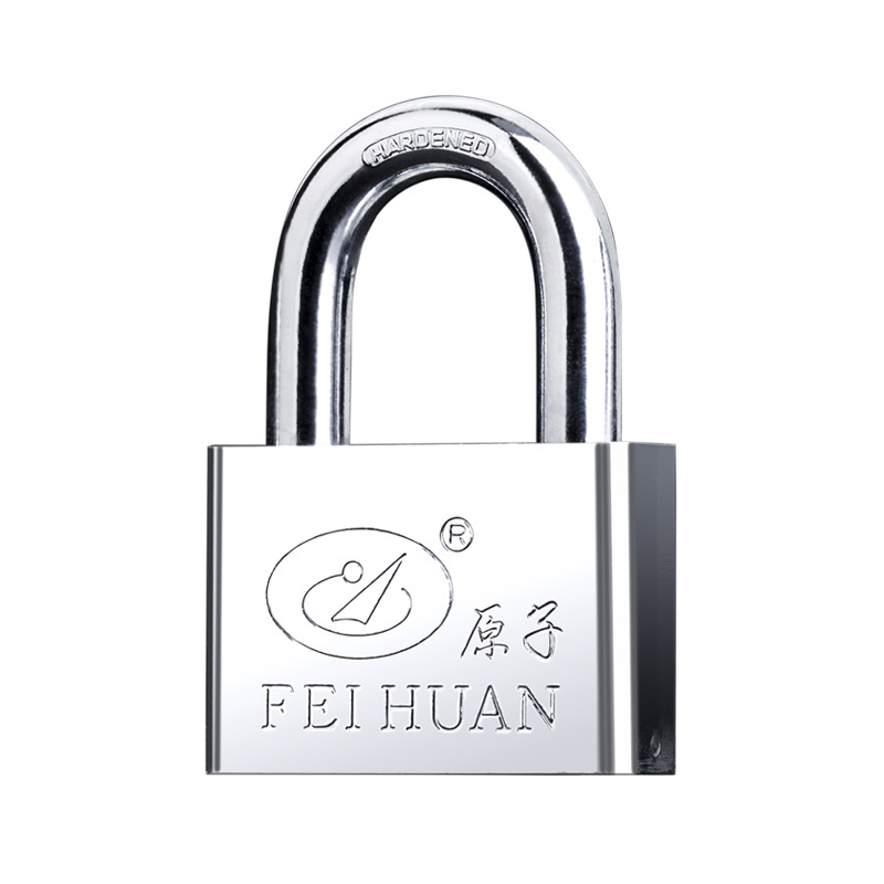 Europe And America Active Demand Cadeado 50mm Lock Master Key Candado Candado Chrome Plated Atomic Key Iron Padlock