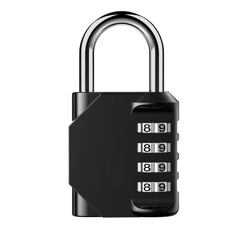 Low price multiple color digital Factory Price top quality good sell digit combination padlock Gym lock luggage lock