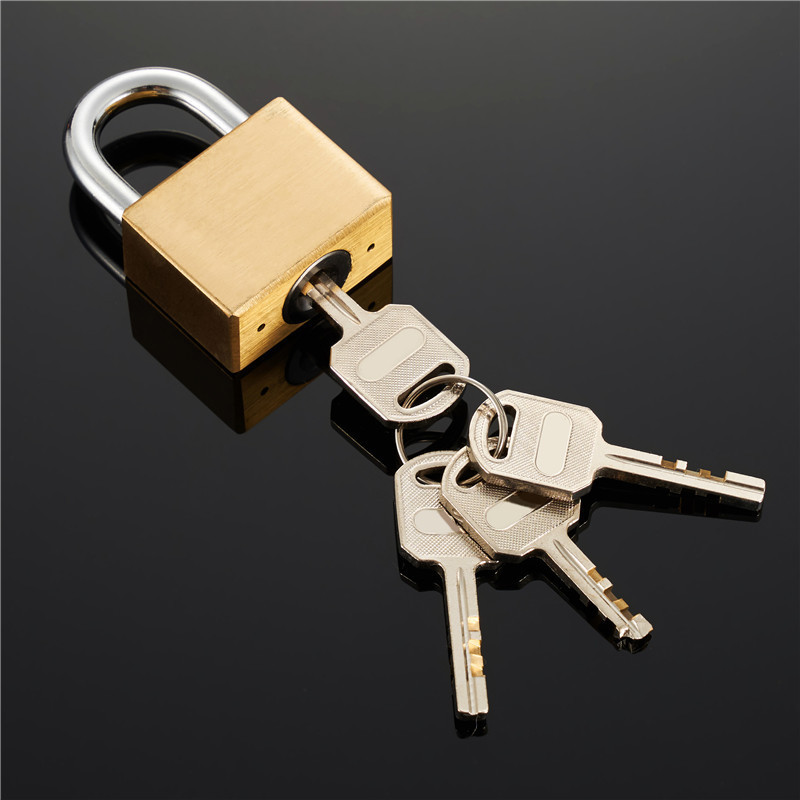 Hot Sell Multiple Size Candado Fine Workmanship Cerradura De Laton Fechadura De Latao Square Key Brass Padlock