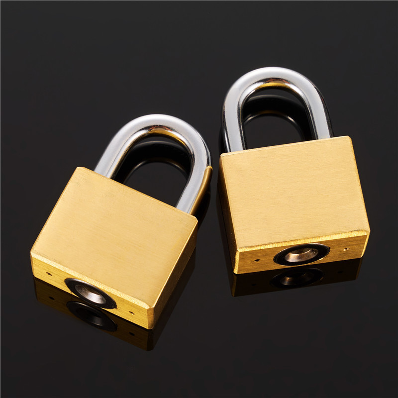 Hot Sell Multiple Size Candado Fine Workmanship Cerradura De Laton Fechadura De Latao Square Key Brass Padlock