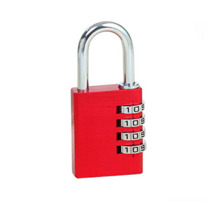 4 Digits Outdoor Travel Luggage Code Lock High Security Security padlock Password Small Cabinet Aluminum Combination Padlock