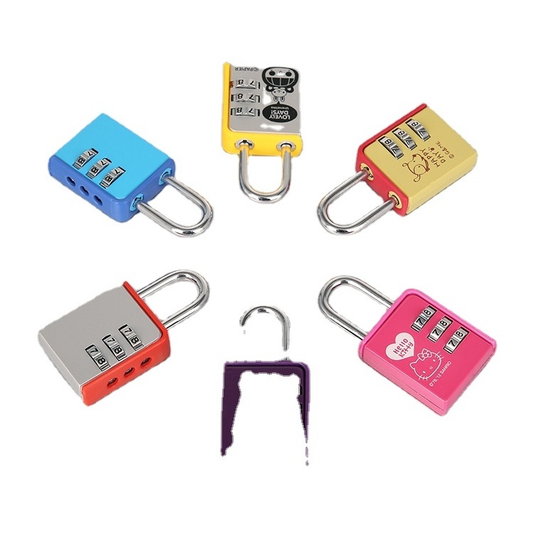 Factory best-selling 3 4 digital combination lock, gift lock, luggage padlock locks