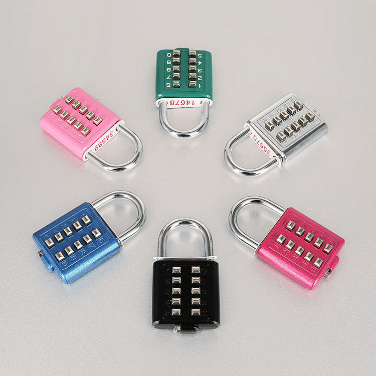 High Quality Popular Lock Password Cadeado Eco-Friendly Fine Workmanship Zinc Alloy Number Candado Combination Lock