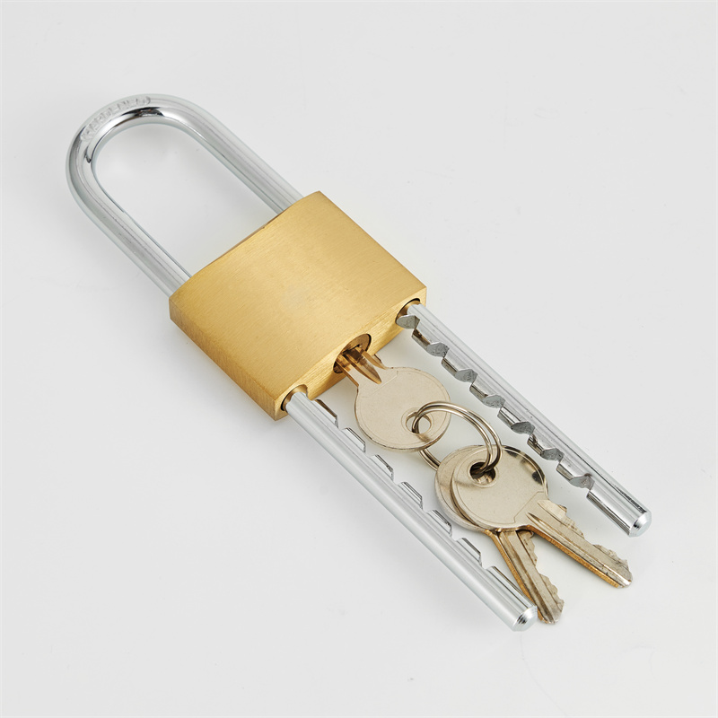 Durable High Quality Cadeado Glass Door Used Lock Candado Shackle Detachable Solid Brass Padlock