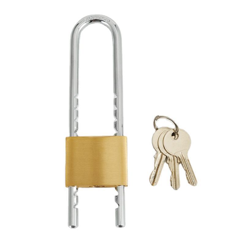 Durable High Quality Cadeado Glass Door Used Lock Candado Shackle Detachable Solid Brass Padlock