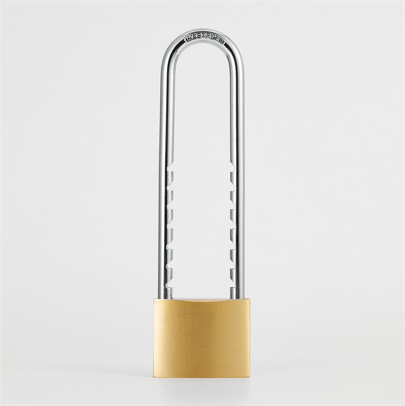 Durable High Quality Cadeado Glass Door Used Lock Candado Shackle Detachable Solid Brass Padlock