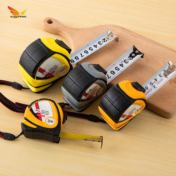 High Precision Wear-resistant Stainless Steel Tape Measure Hand Tools Retractable Measuring Tape