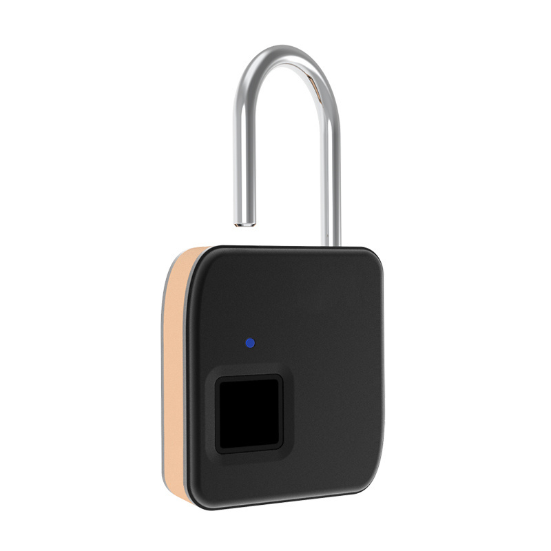 Kp- S3 Electronic Smart Biometric Finger Print Safe Lock Gym Locker Bluetooth Padlock Smart Finger Print Lock