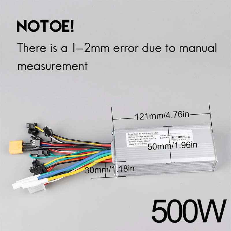 S830U 500W 25A Brushless Controller with LCD Display Electric Bike Conversion Kit Display