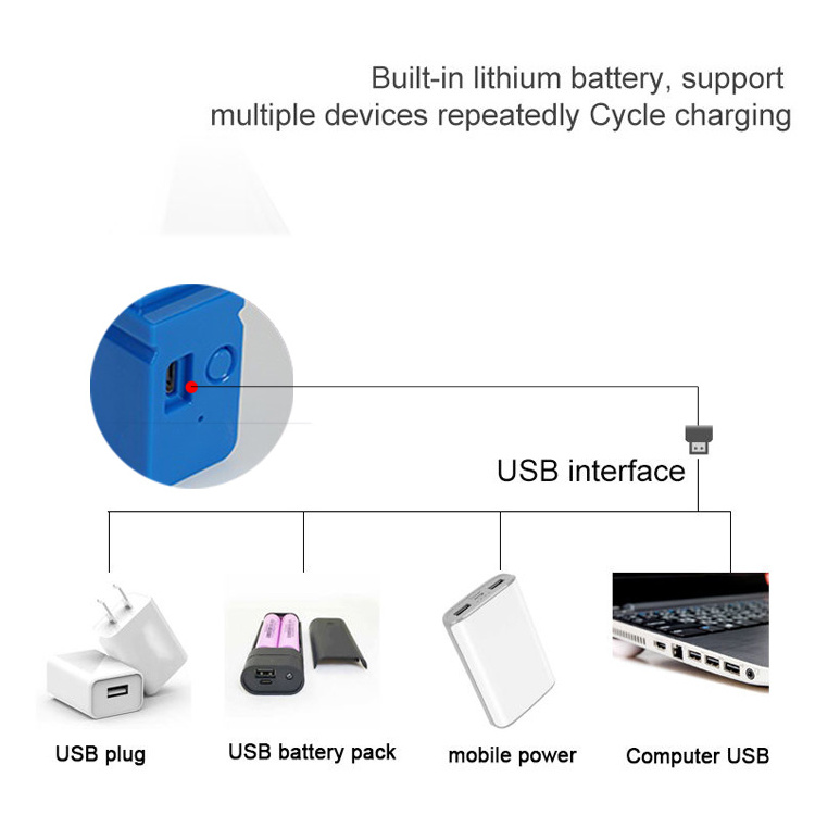 Outdoor charge Tent Camping Lamp Home input voltage DC 5V Usb Rechargeable Led Tube Emergency Lighting