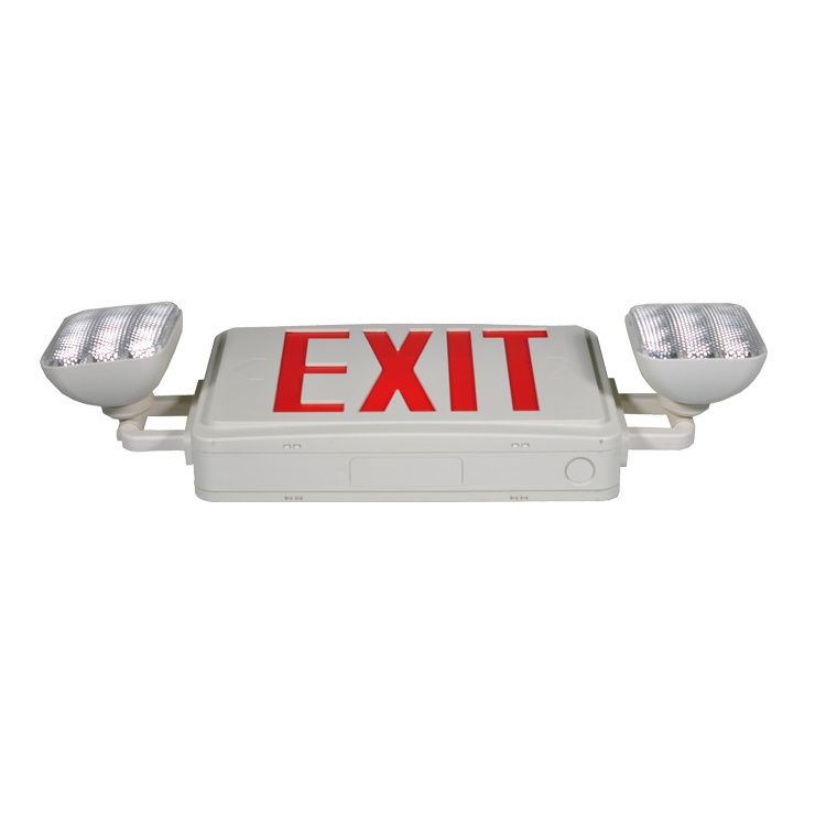 Hot selling fire safety emergency LED exit signs light emergency exit sign light combo