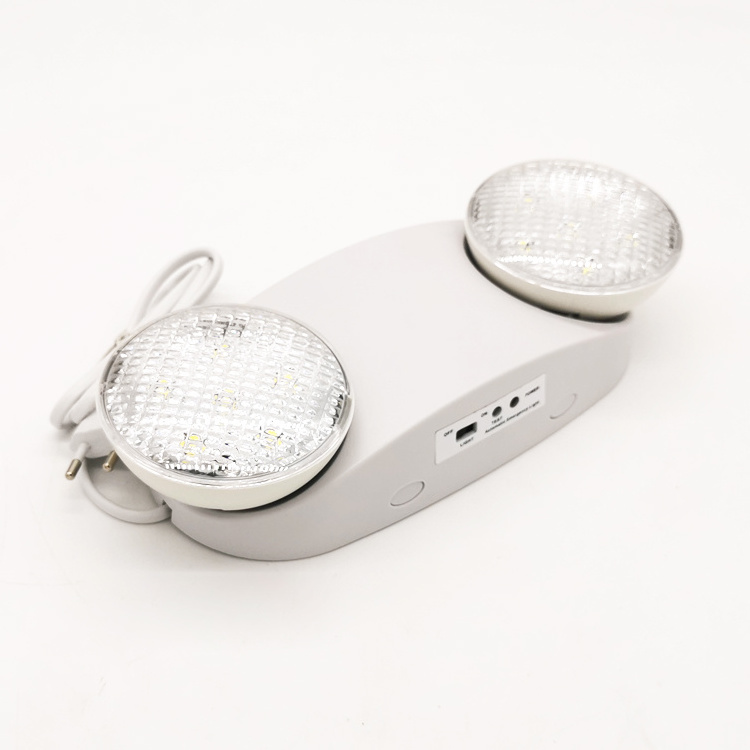 Manufacturer supply High Quality wall mounted Twin Spot emergency lights for buildings