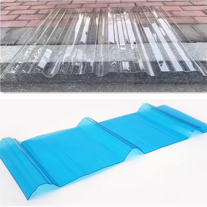 0.7-3.0mm Building Construction Roofing Materials PC roof tile