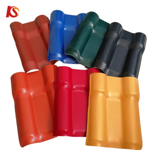 High Quality ASA Resin Roof Tiles Excellent Appearance Fire Water Resistant UPVC Sheet Long-lasting 15 Years