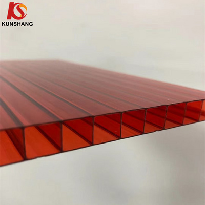 Hollow Plastic multilayer Sheet Clear Sunlight PC Polycarbonate Roofing Panels With Low Price For Roof