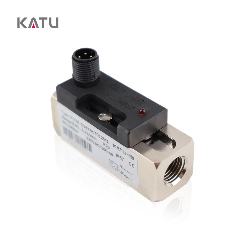 Mechanical flow switch G14 internal thread for mechanical equipment medium temperature 100 Degree Celsius