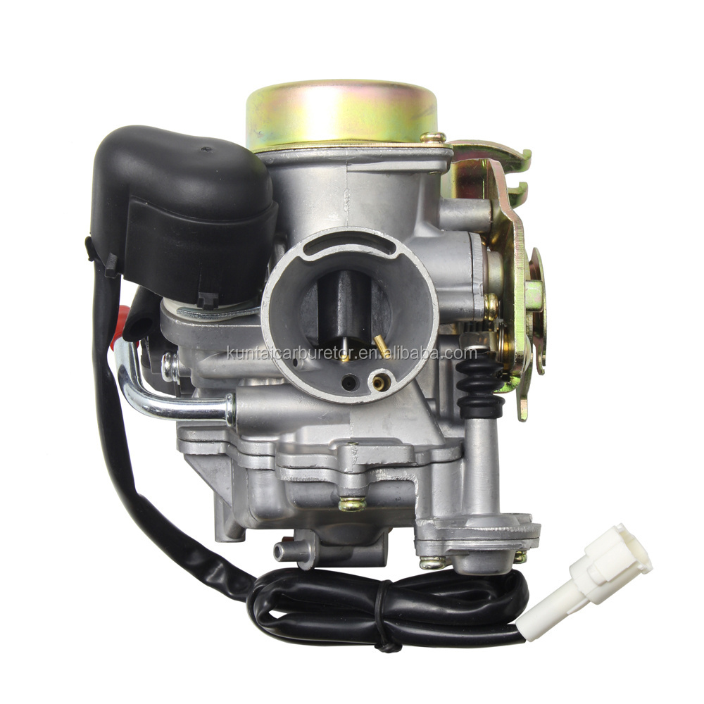 (Ready stock) CVK 24.5mm 25mm CVK25 Carburetor Carb For Electronic Choke Keihin Yamaha GY6 100 125 150CC Scooter ATV