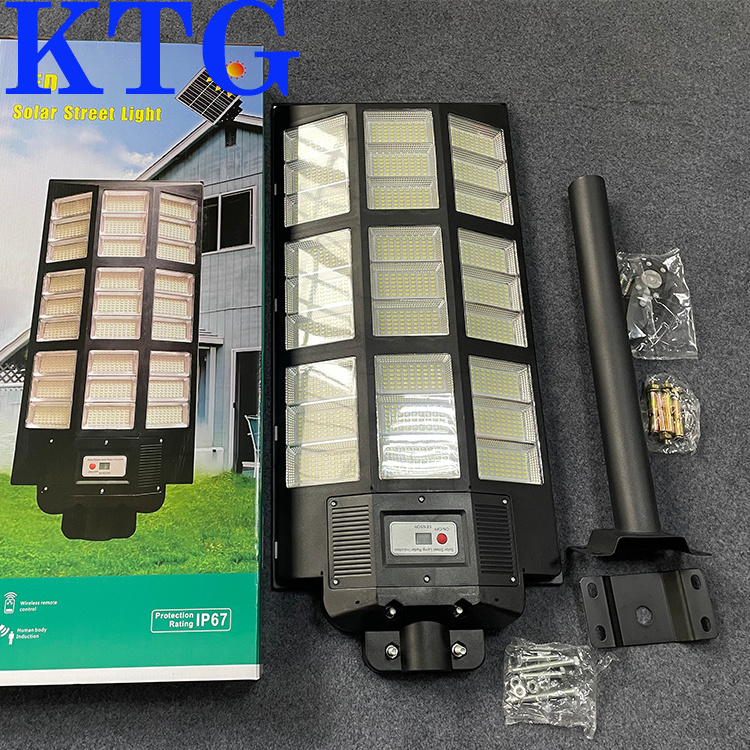 OEM 2000W Highlight Smart Outdoor Solar Light Waterproof Solar Energy Lighting Remote Control LED Solar Street Light 3000w