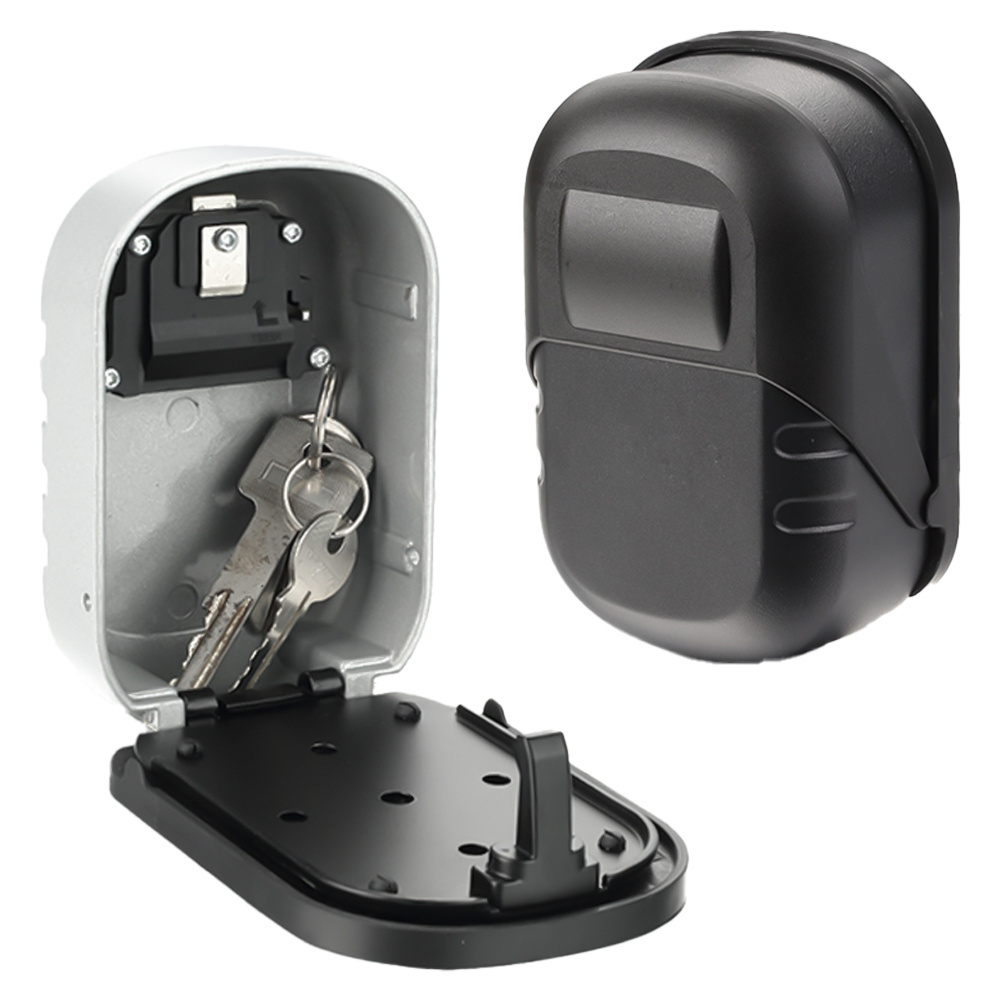 Waterproof and Weatherproof Outdoor Wall Mount Key Lock Box Hide a Key Safe Lockbox Car Key Safe