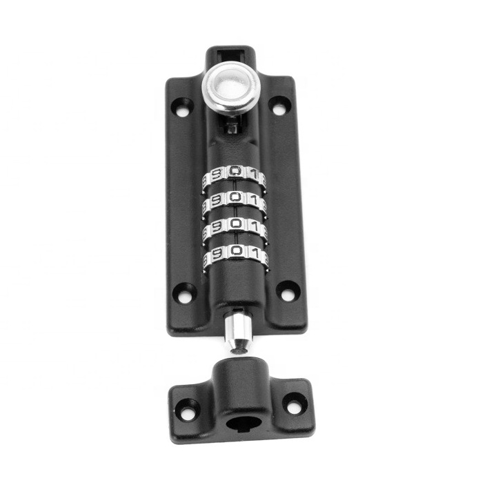 Combination Bolt gate Lock Combi Bolt Latch Sliding Barrel Bolt Door Lock