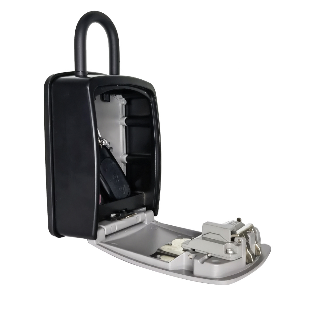 Secure Key XL Large Capacity Combination Safe Outdoor Heavy Duty Portable Lock Box With Shackle Key Locker