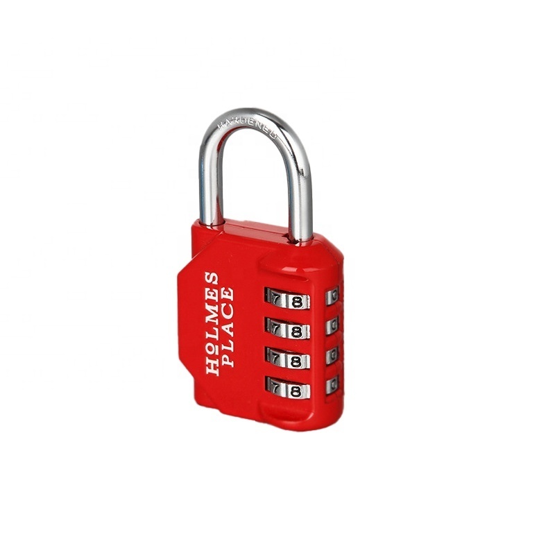 45mm Large Hardened Combination Padlock 4 Digital Code GYM School Locker Locks