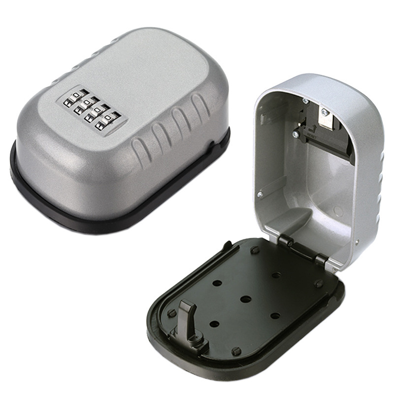 Waterproof and Weatherproof Outdoor Wall Mount Key Lock Box Hide a Key Safe Lockbox Car Key Safe