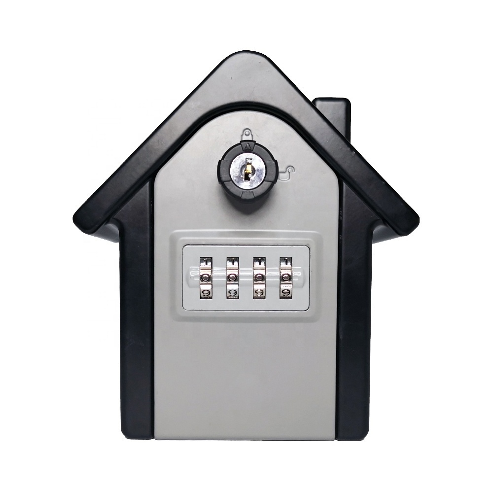 Outdoor Use Home Key Car Key Holder Storage Lock Box Combination Lock with Key Safes