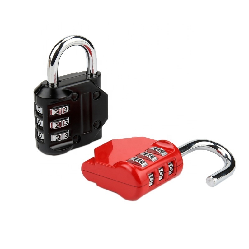 45mm Outdoor Weatherproof Hardened Combination Padlock 3 Digit GYM School Password Locks