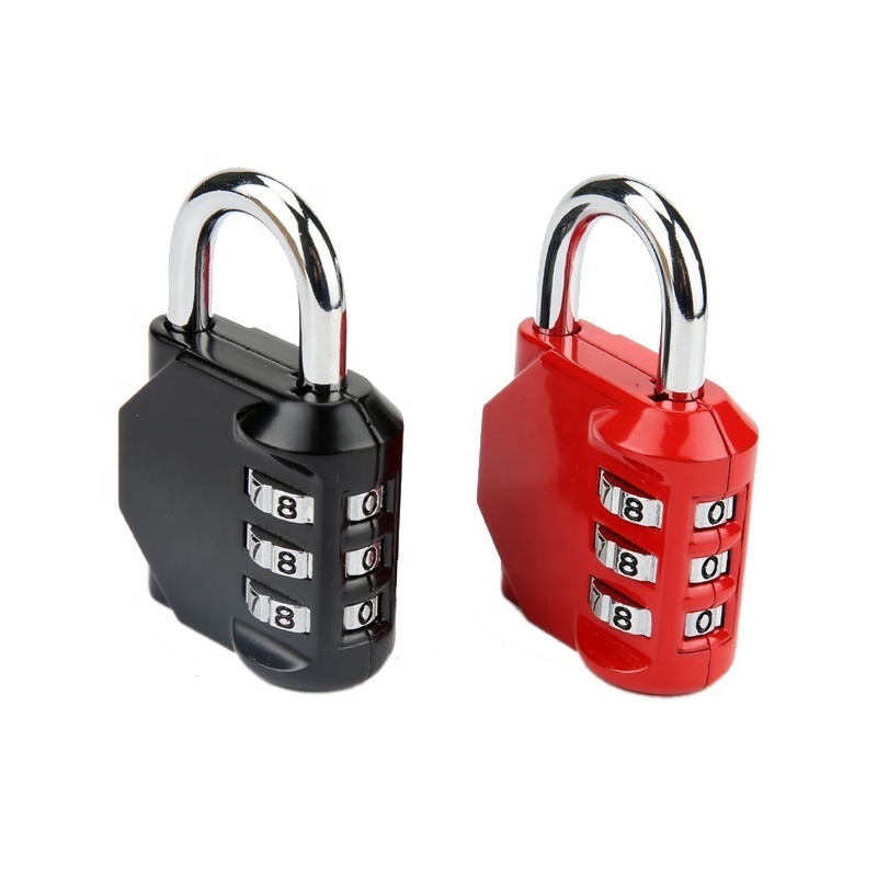 45mm Outdoor Weatherproof Hardened Combination Padlock 3 Digit GYM School Password Locks