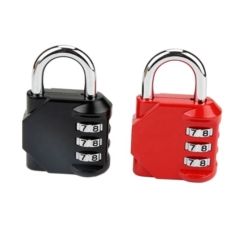 45mm Outdoor Weatherproof Hardened Combination Padlock 3 Digit GYM School Password Locks