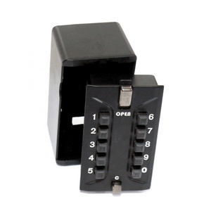 Key Lock Box Storage Combination Realtor Key Safe Box 10-Digit Push Button Security Key Safes