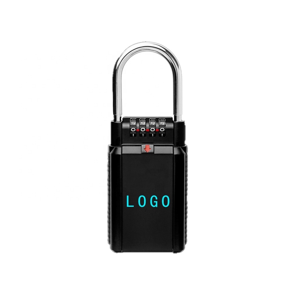 Combination Realtor Lock, 4 Digit Key Padlock, Real Estate Key Lock Box, Hide Key Safe