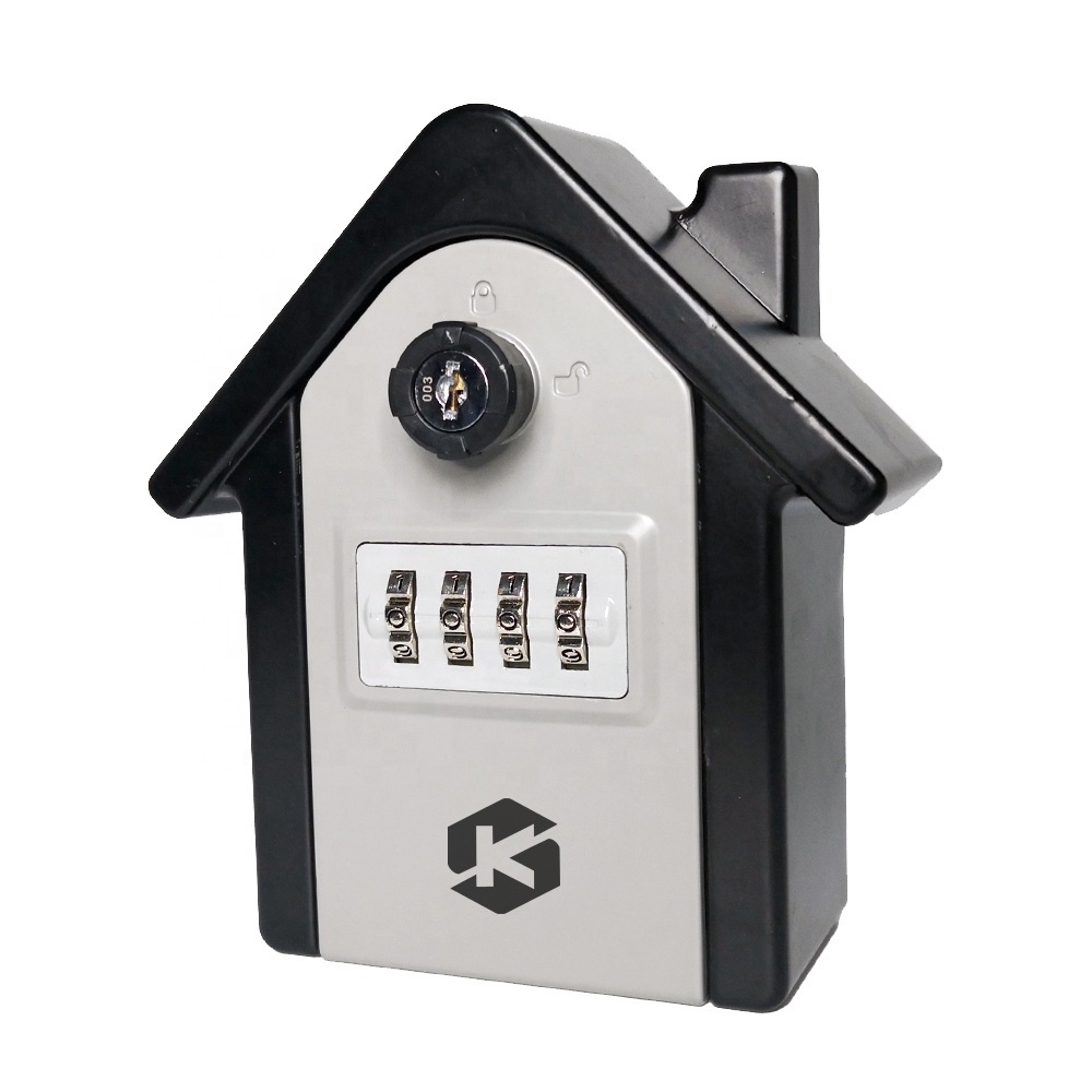 Outdoor Use Home Key Car Key Holder Storage Lock Box Combination Lock with Key Safes