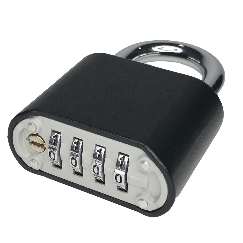 4 Digit Number Combination Candado Security Master Lock for Locker  Heavy Duty Locks for Cabinet Door