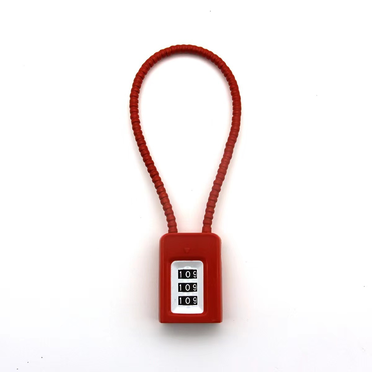 380mm cable factory direct wholesale price high security wire trigger gun cable lock with  password