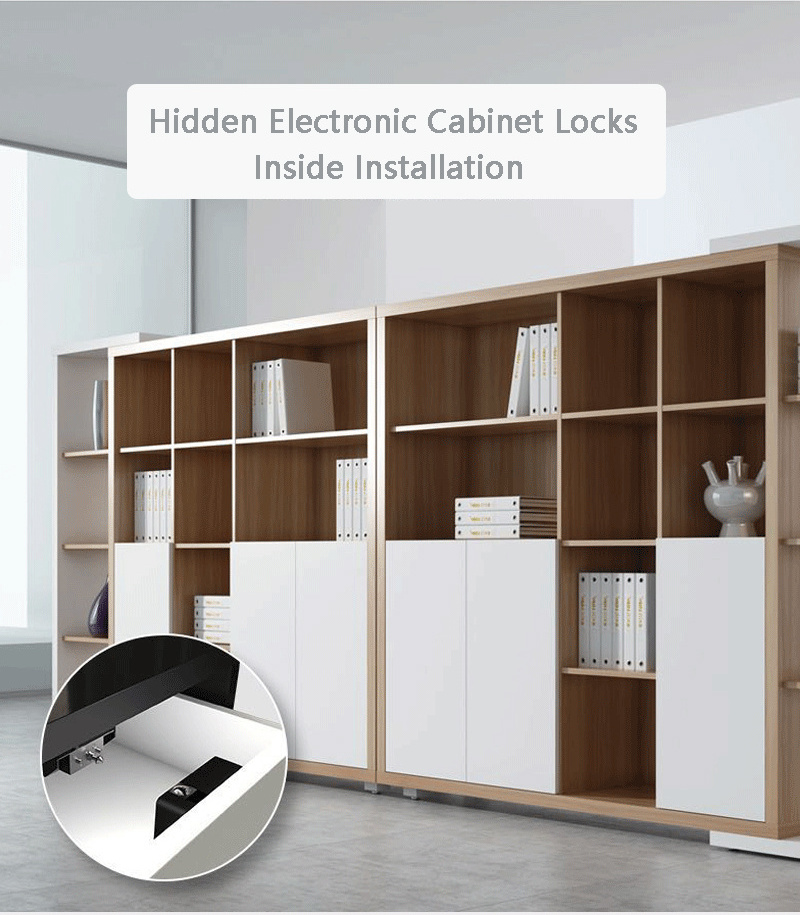 Safety Digital Smart Cupboard Locks, Induction RFID, DIY Hidden Safety Lock for Cabinet Wardrobe Drawer