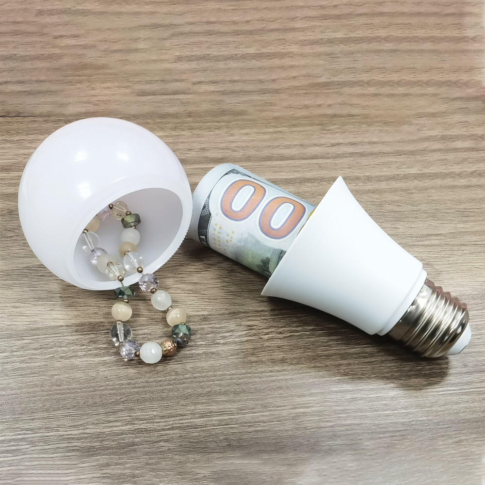 Lightbulb Diversion Safe - Hidden Secret Compartment to Hide Money