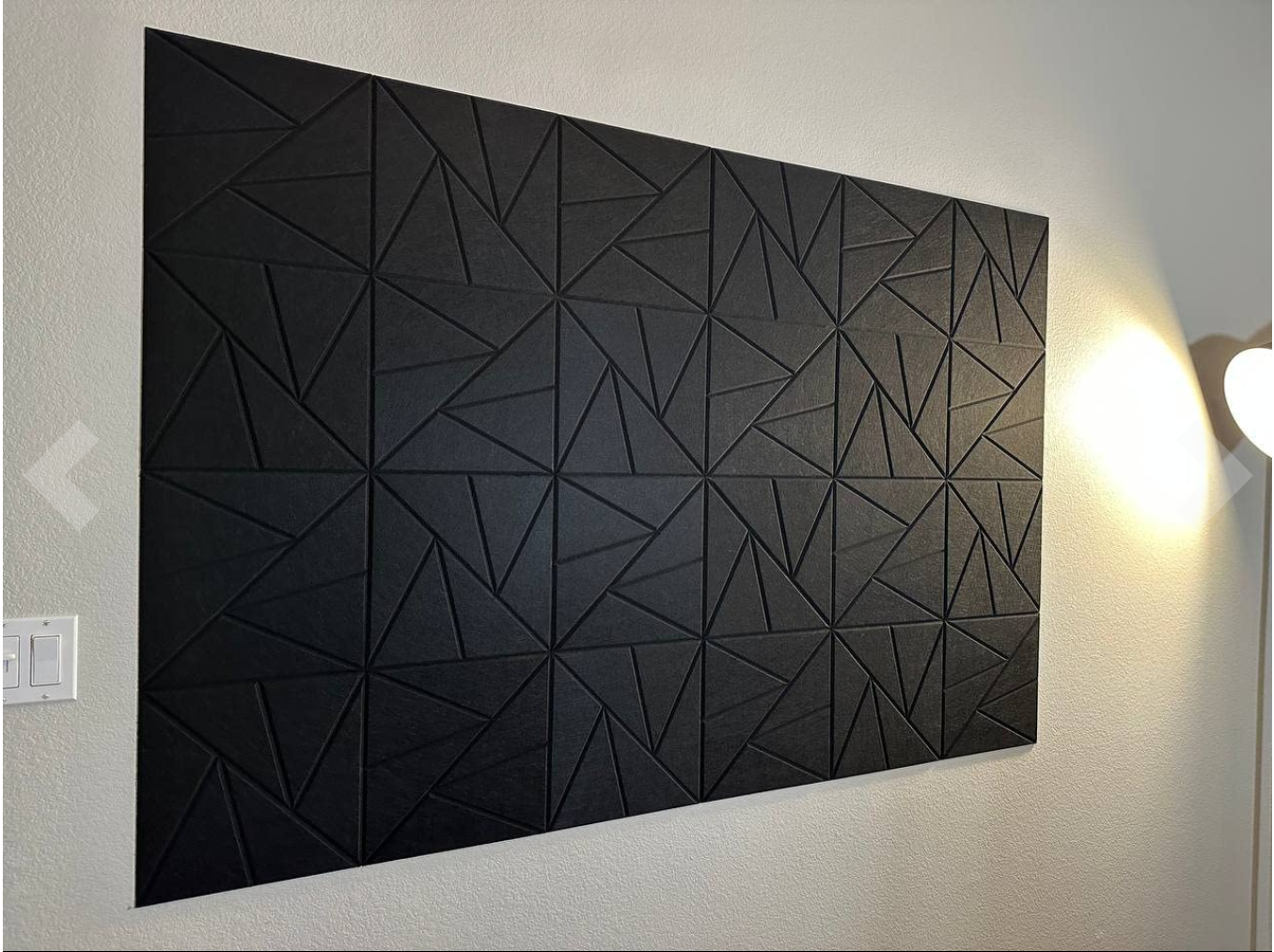 Sound Proof Foam Panels, Sound Panels High Density, Soundproof Wall Panels for Home Studio Office-Black