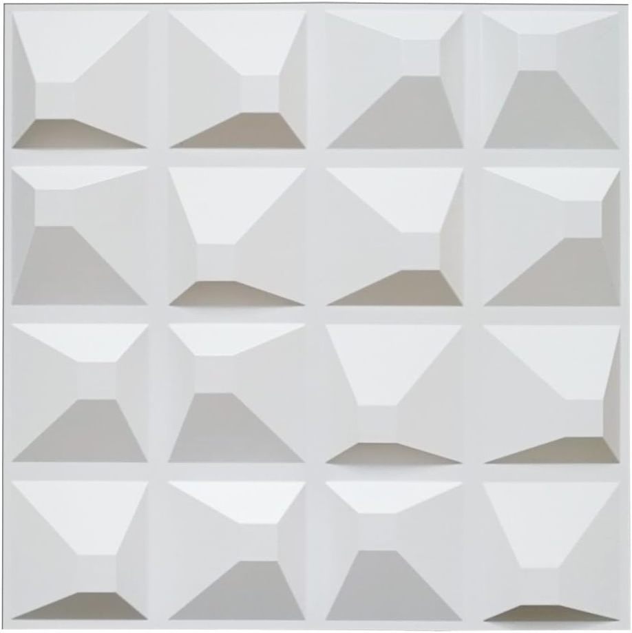 PVC 3d Wave Wall Panels for Interior Wall Decor White 3D Wall Panels