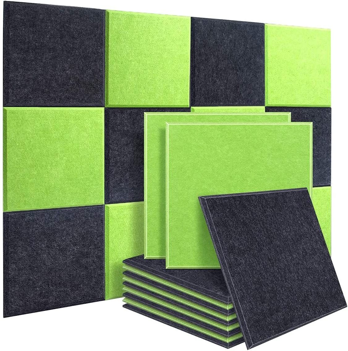 soundproof studio Acoustic wall panel   for interior decoration gymnasium felt acoustic wall panels