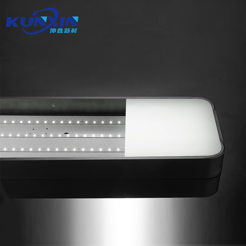 Led Light Plastic Reflective Diffuser Ceiling Light Plate Square Sheet Acrylic Sheet