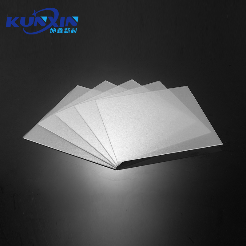 Led Light Plastic Reflective Diffuser Ceiling Light Plate Square Sheet Acrylic Sheet