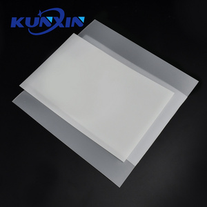 Kunxin Laser Cutting Optical Led Opal Diffuser Sheet Matte Roll Lighting Diffuser Plate for Emergency Light