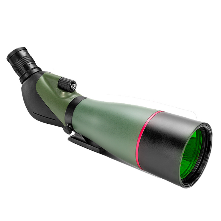 20-60x80 High quality spotting scope manufacturer wholesale low light night vision with water proof bak4 prism hunting watching