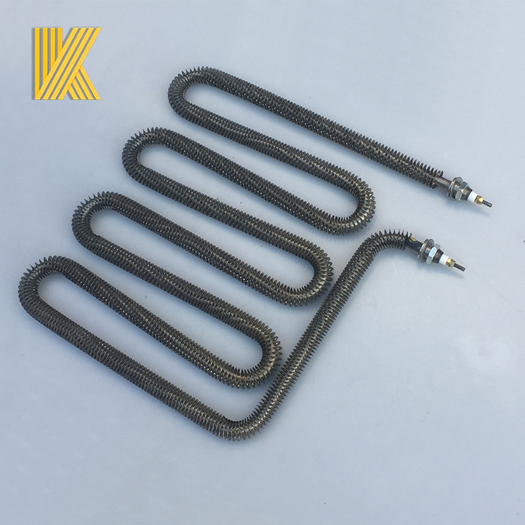 Customized Industrial air heater Spiral finned air heating element