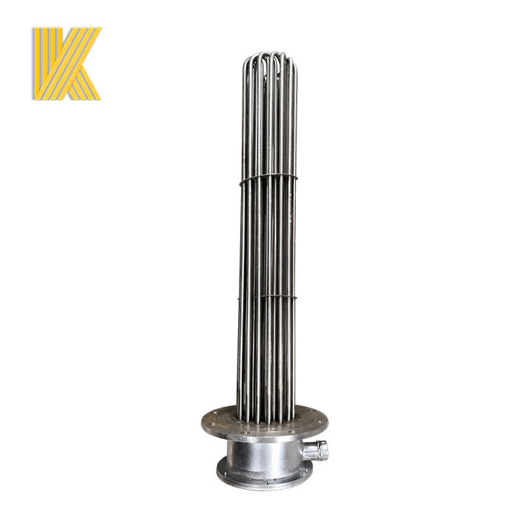 Customsized Industrial Fuel 230V 40Kw Oil Tank Tubular Heating Element Electric Flange Immersion Heater