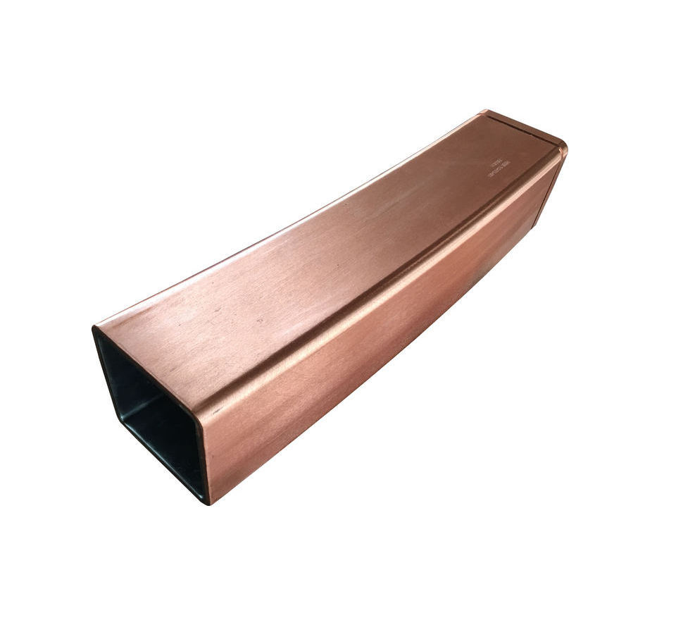 Silver Copper CCM Mold Tube Square & Rectangular Casting Polished Bright Red Copper Pipe Straight Copper Pipe Grade Product