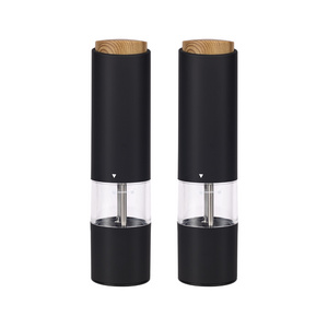 New Style Electric Salt Pepper Mill Grinder Ceramic Spice Bottle Salt And Pepper Mill